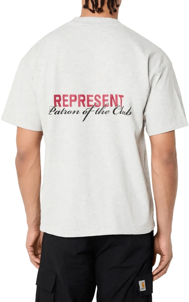 Represent Patron of the Club T-shirt OFF WHITE Wit