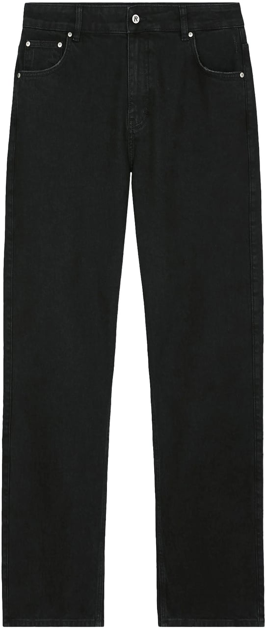 Represent R2 STRAIGHT LEG DENIM BLACK Zwart