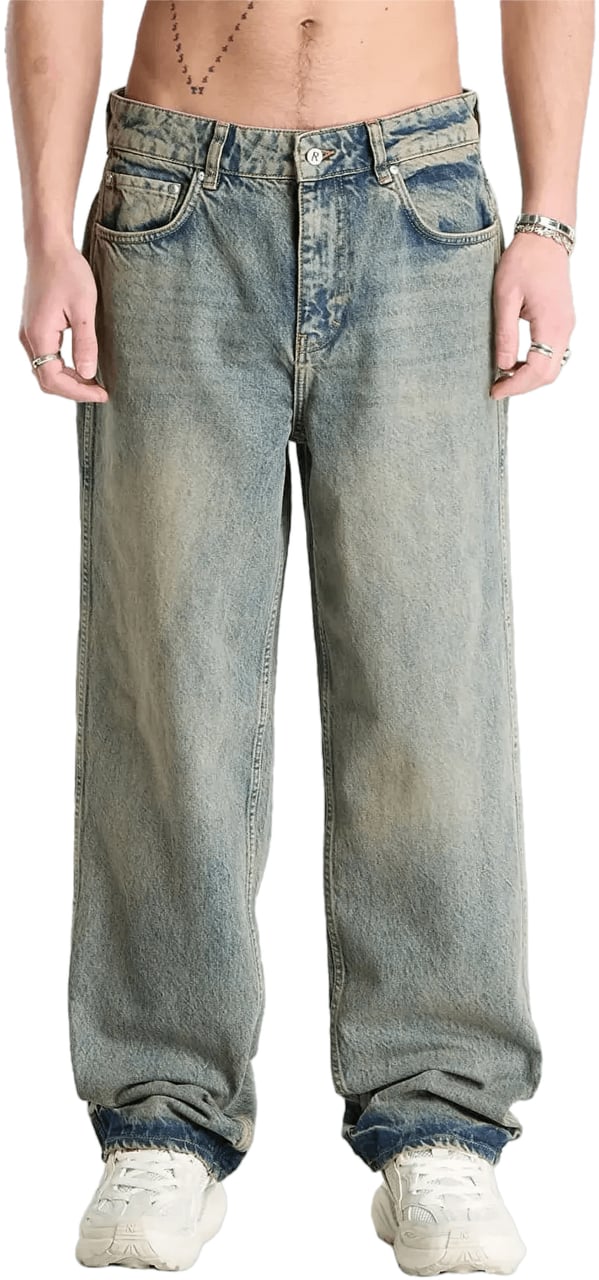 Represent R3 Baggy Denim Blauw Blauw