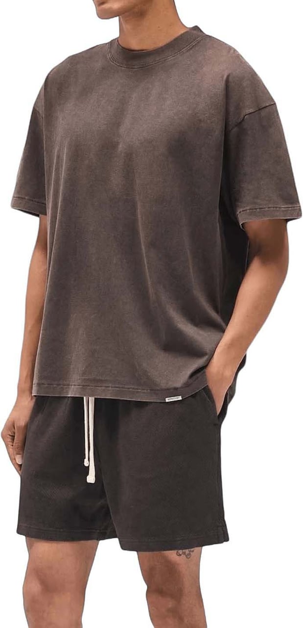 Represent INITIAL OVERSIZED T-SHIRT Taupe