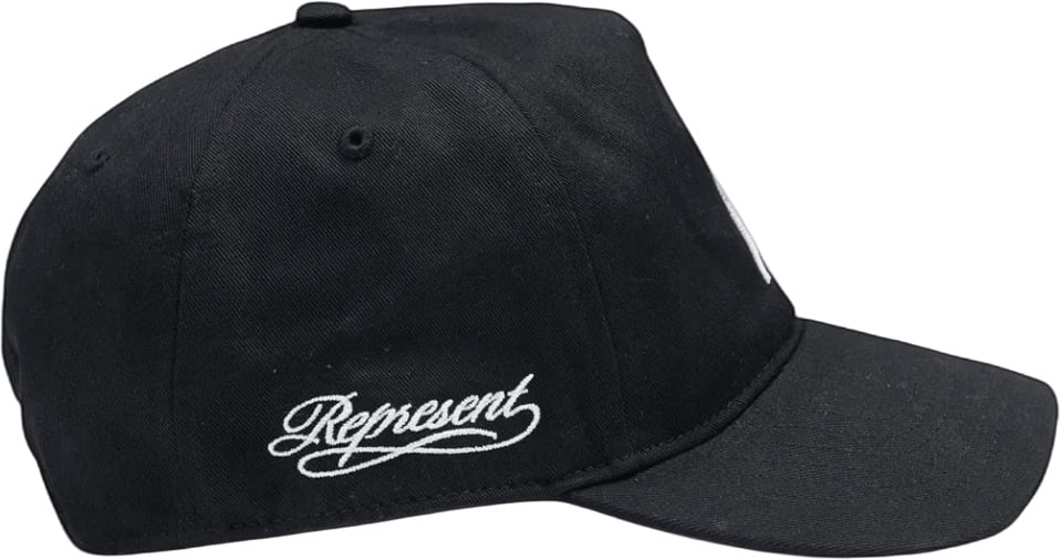 Represent INITIAL CAP Zwart