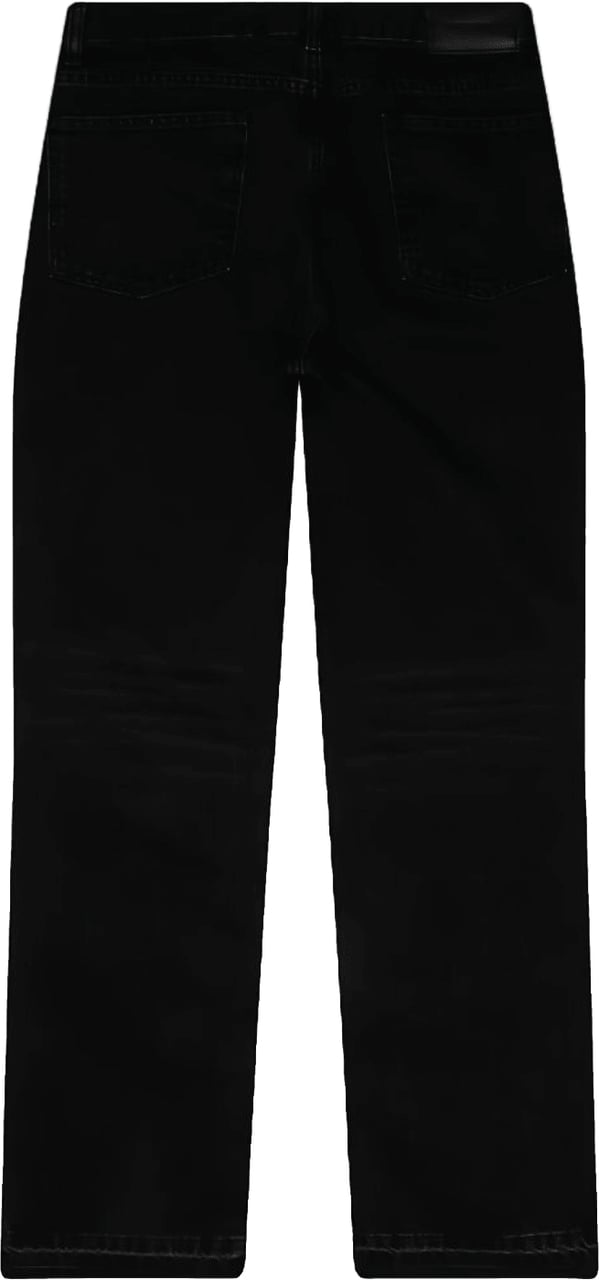 Represent RIPPED HEATON DENIM STRAIGHT JEANS Zwart