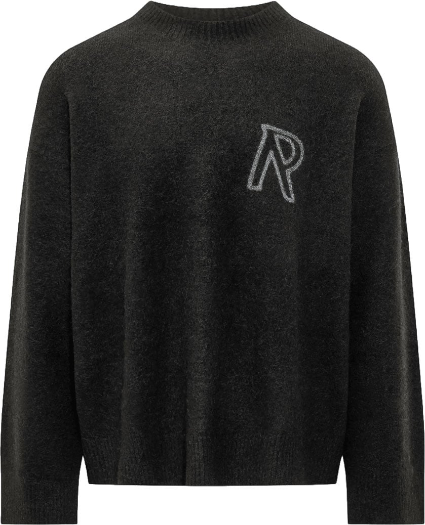 Represent LOGO CREWNECK Zwart