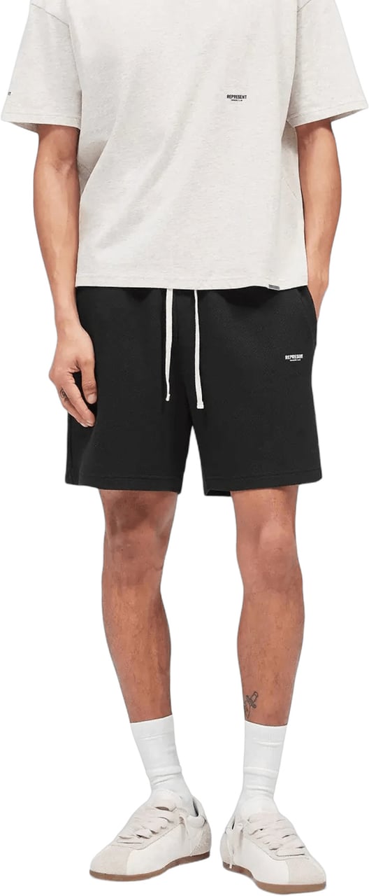 Represent MICRO OWNERS CLUB MESH SHORTS Zwart
