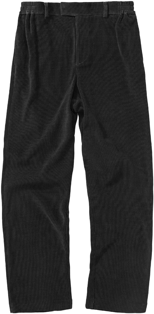 Represent RIBBED HYBRID PANTS BLACK Zwart