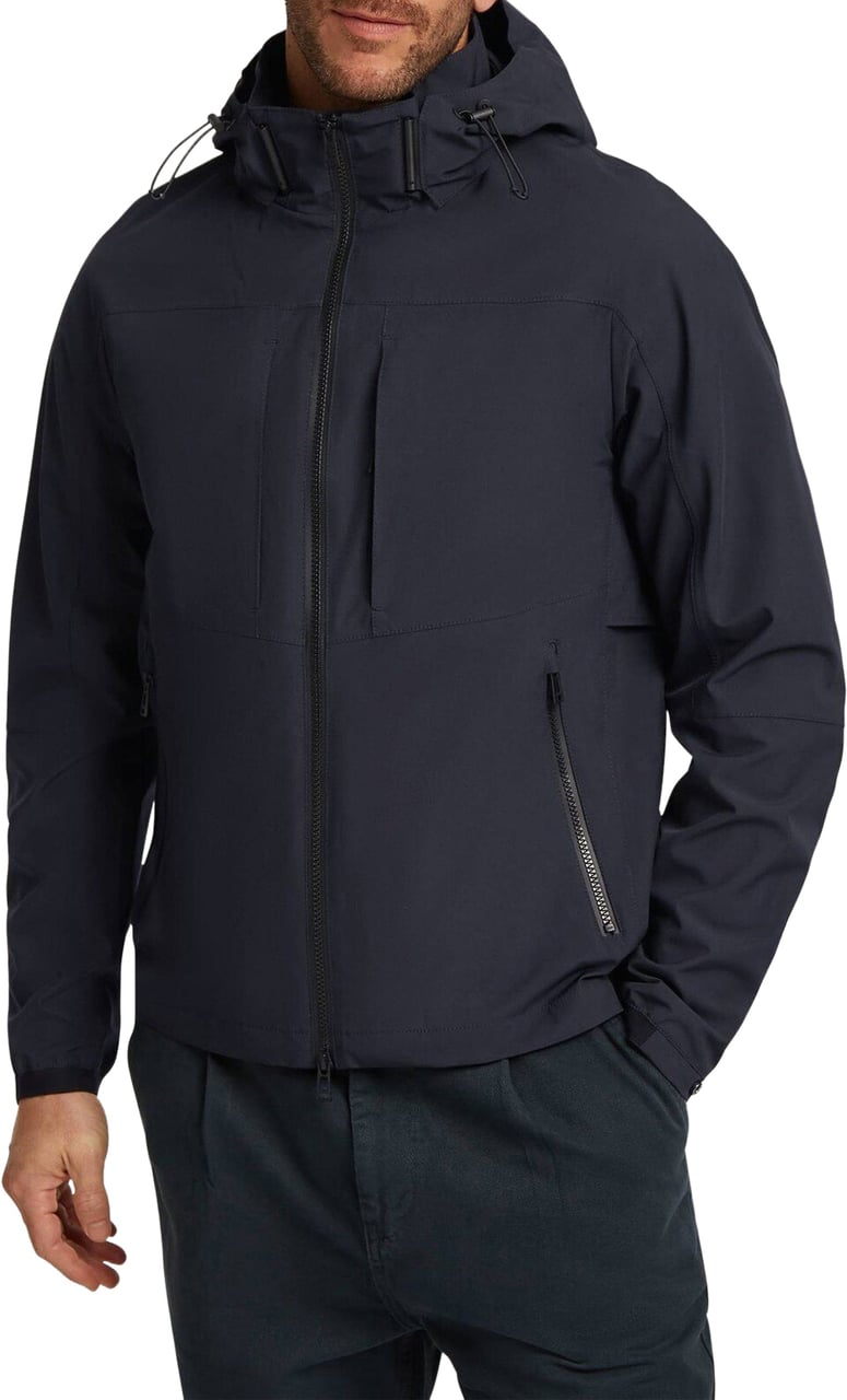 Reset Capri Regenjas Navy Blauw