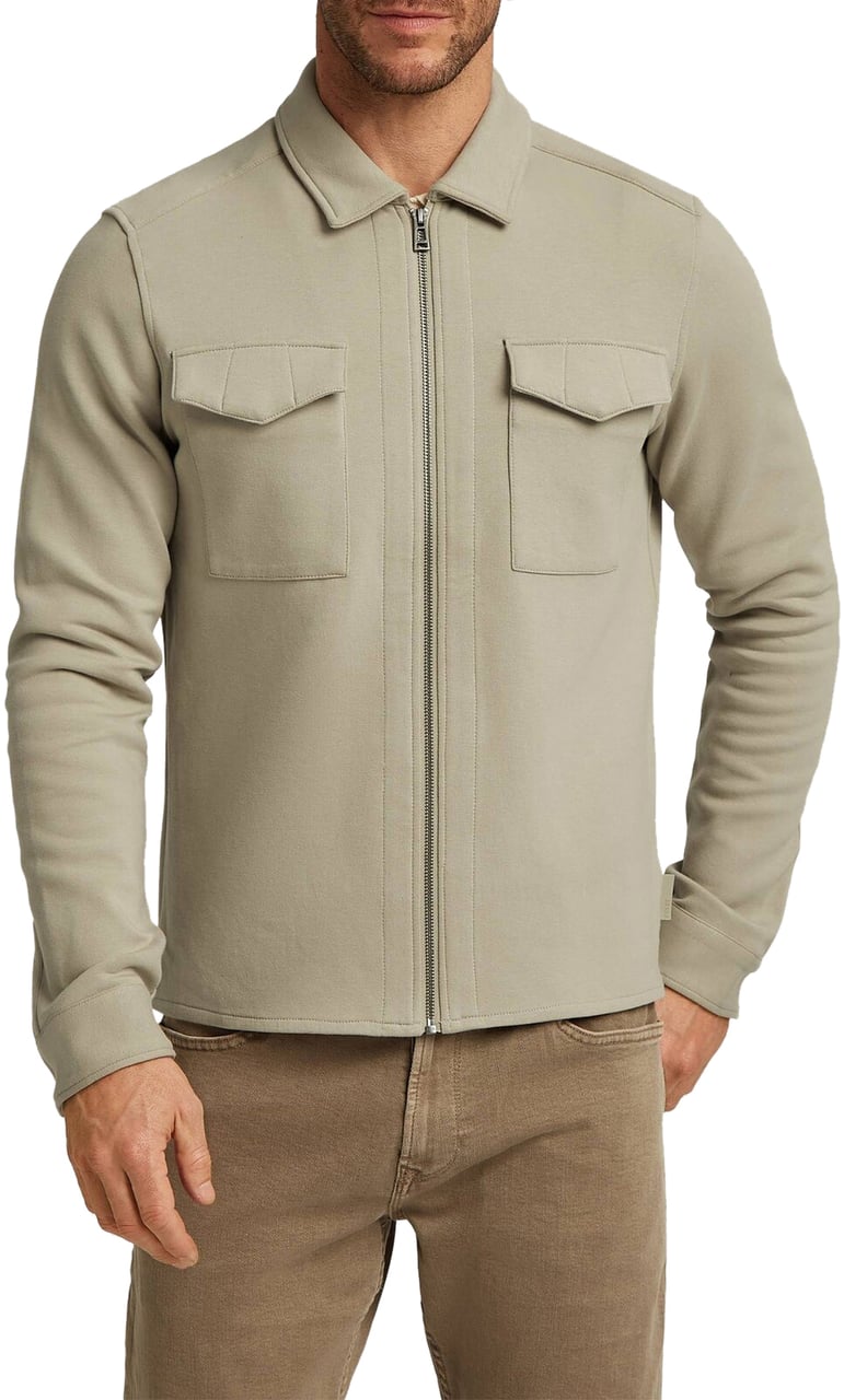 Reset Milos Overshirt Gravel Beige