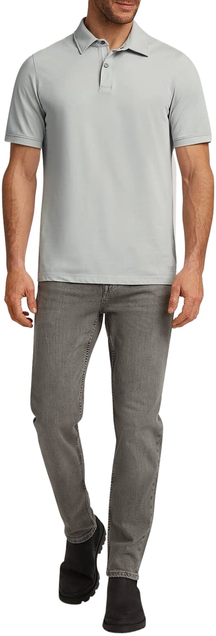 Reset Zadar Polo Sea Shell Grey Groen