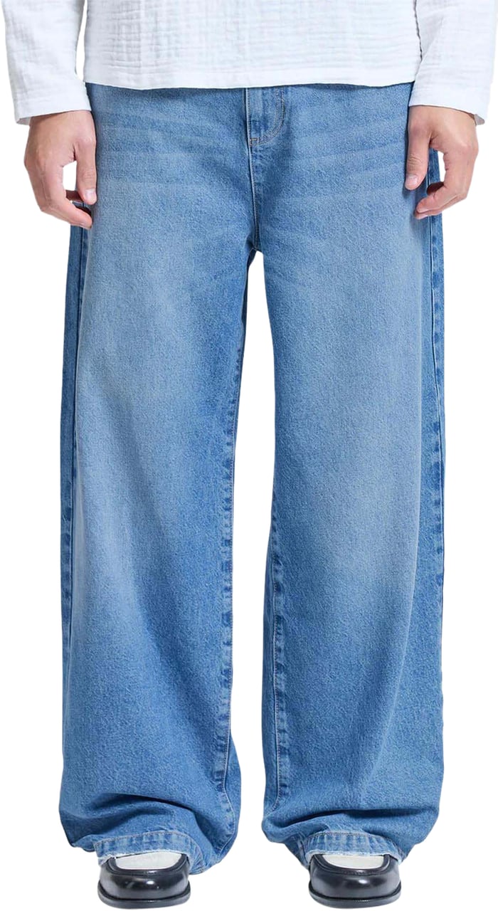 Reternity Heren Essential Baggy Denim Blauw