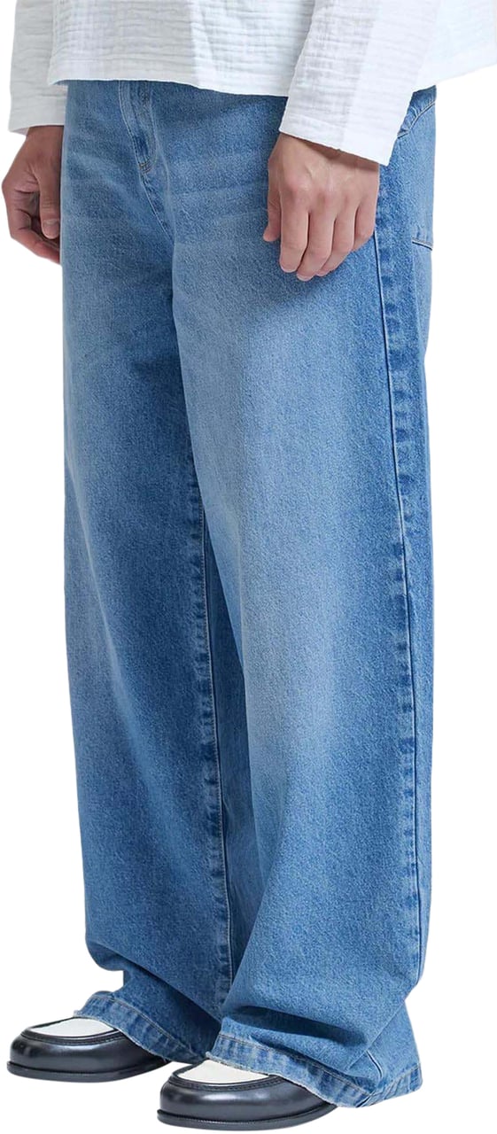 Reternity Heren Essential Baggy Denim Blauw