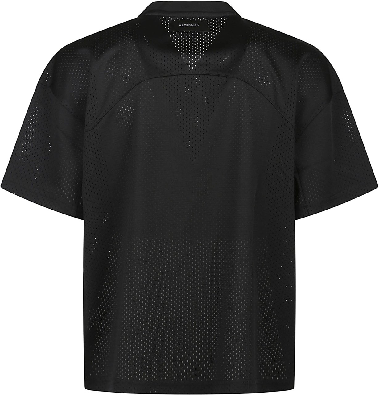 Reternity Creative Department Mesh T-shirt Black Zwart