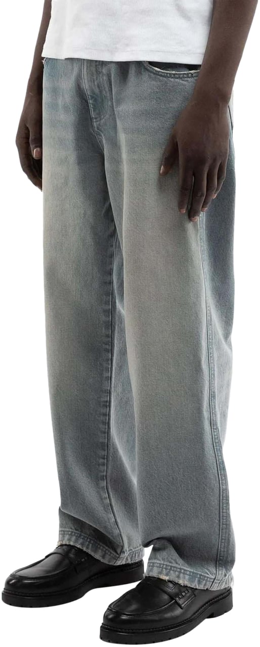 Reternity Heren Essential Straight Fit Denim Blauw