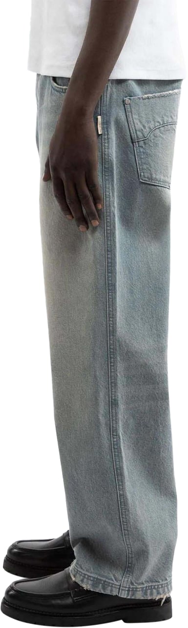 Reternity Heren Essential Straight Fit Denim Blauw