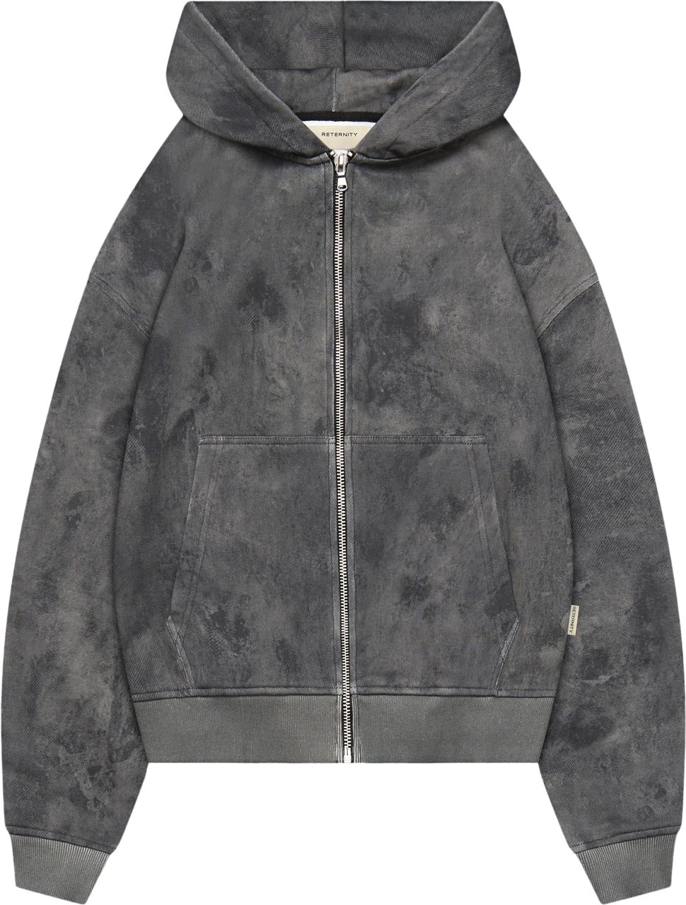 Reternity Heren Déliria Zip Hoodie Zwart