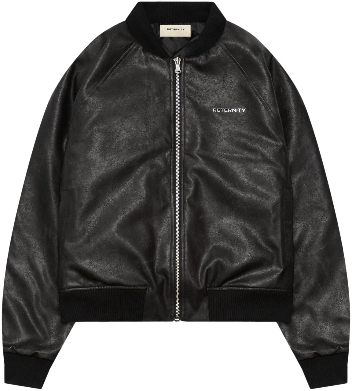 Reternity Heren Bomber Jacket Zwart