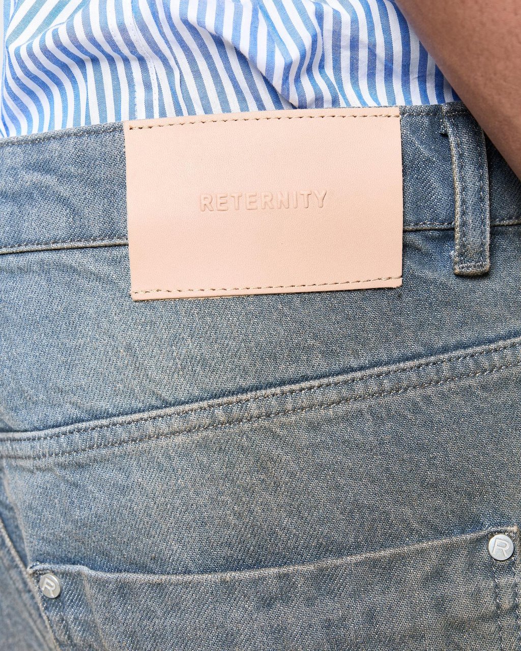 Reternity Heren Terre Denim Blauw