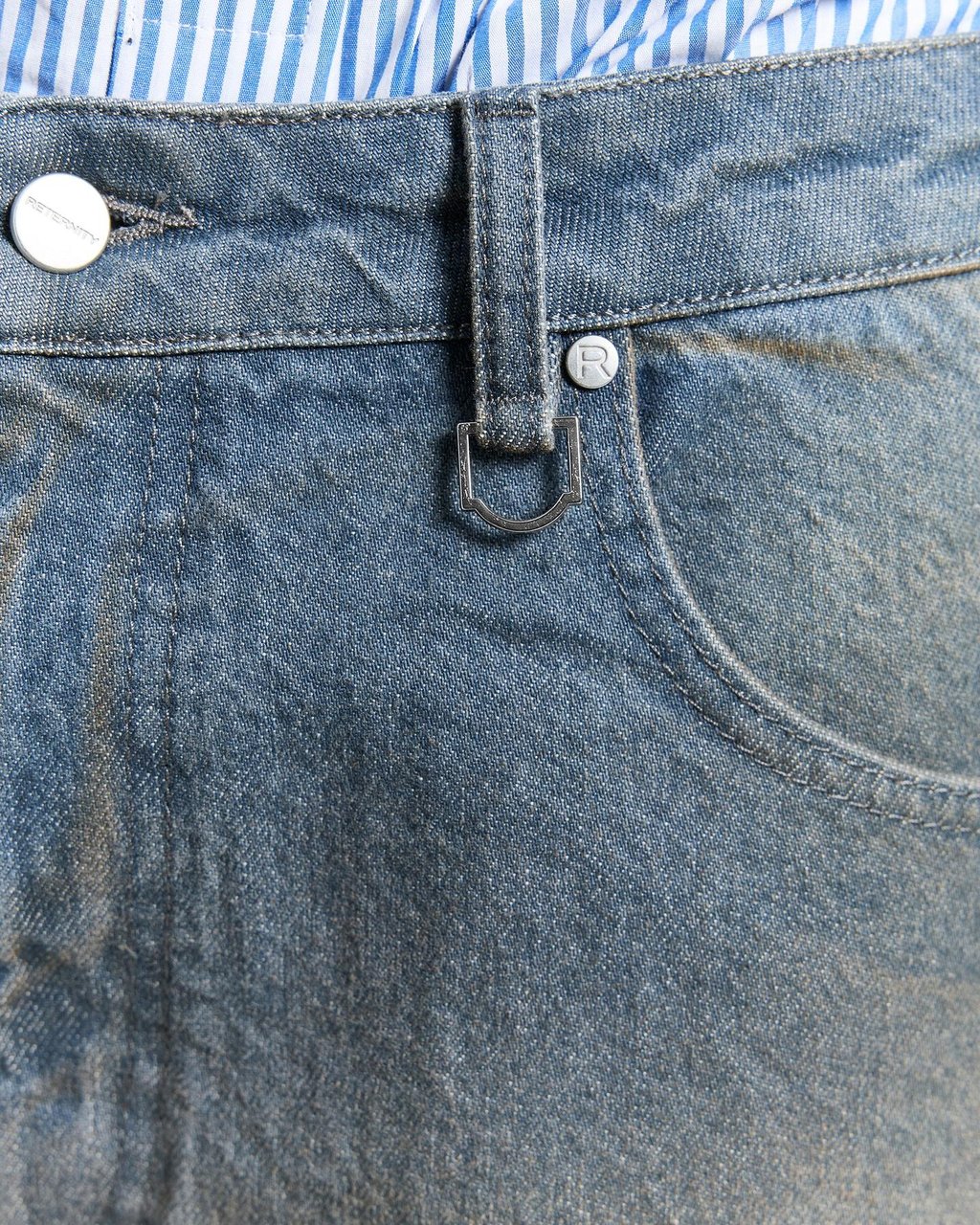 Reternity Heren Terre Denim Blauw