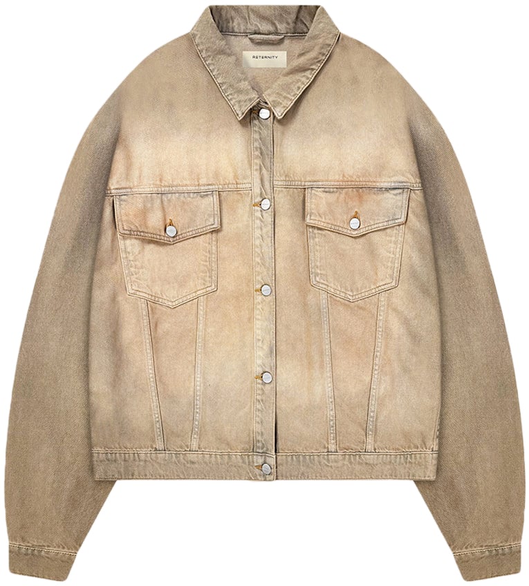Reternity Giacca Essential Denim Sand Wash Divers