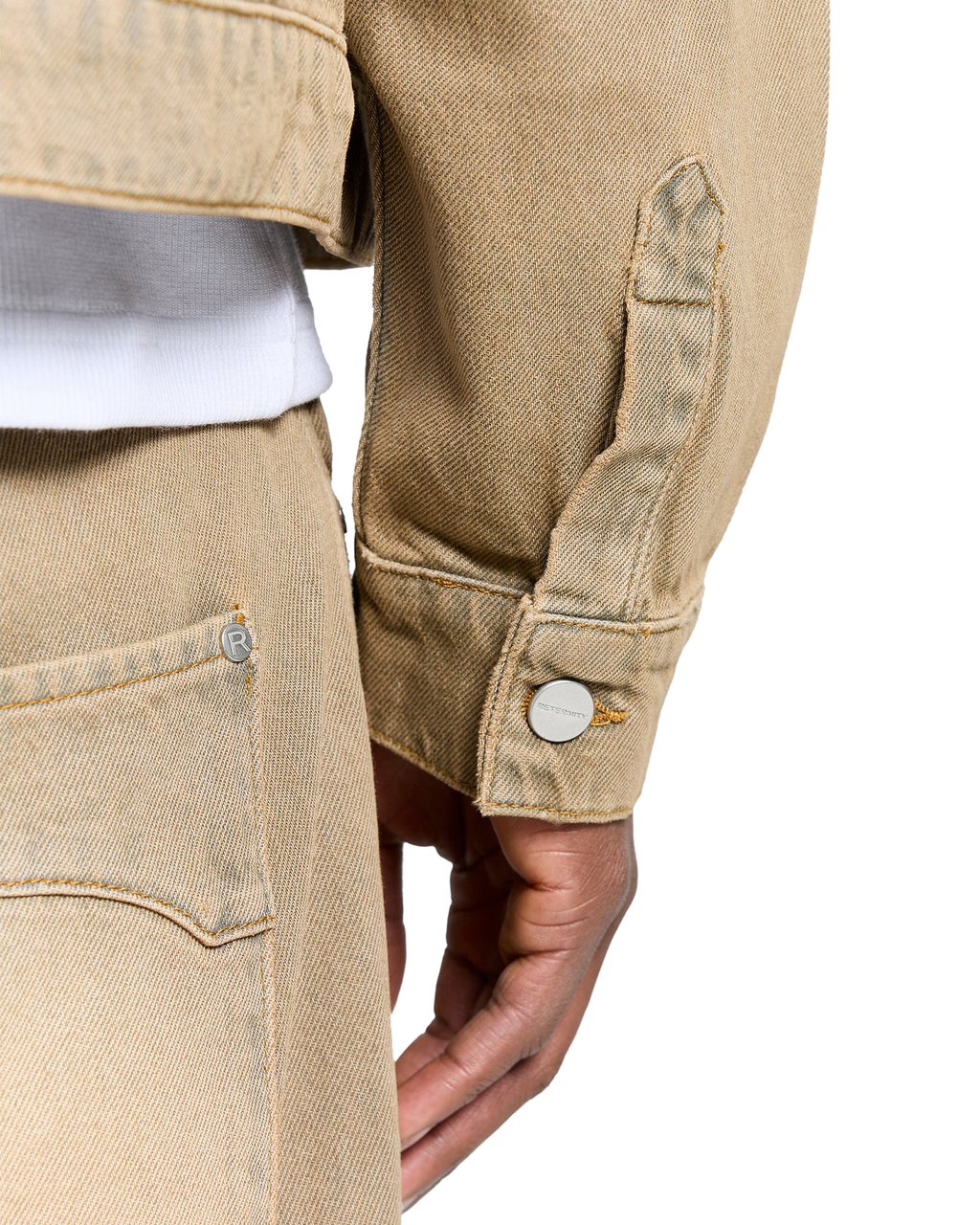 Reternity Giacca Essential Denim Sand Wash Divers