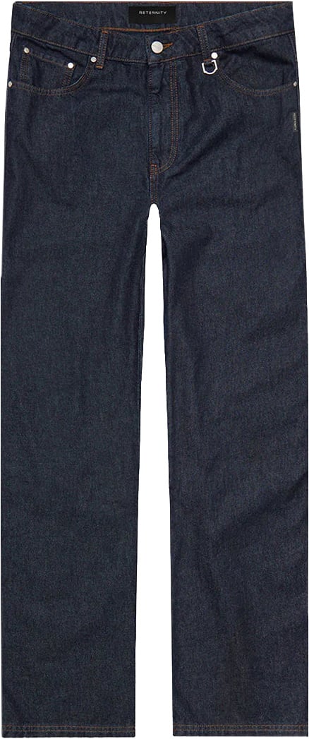 Reternity Jeans Essential Straight Fit Denim Raw Indigo Divers