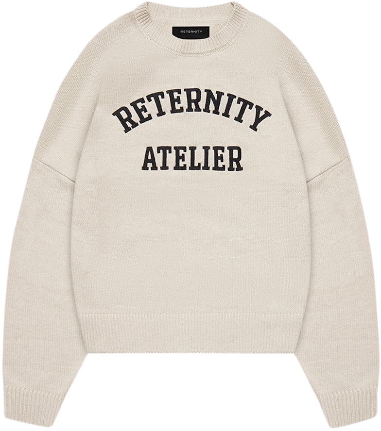 Reternity Maglione Knit Événie Logo Crema Divers