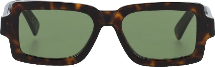 RETROSUPERFUTURE Pilastro 3627 Tortoiseshell Rectangular Sunglasses Neutraal