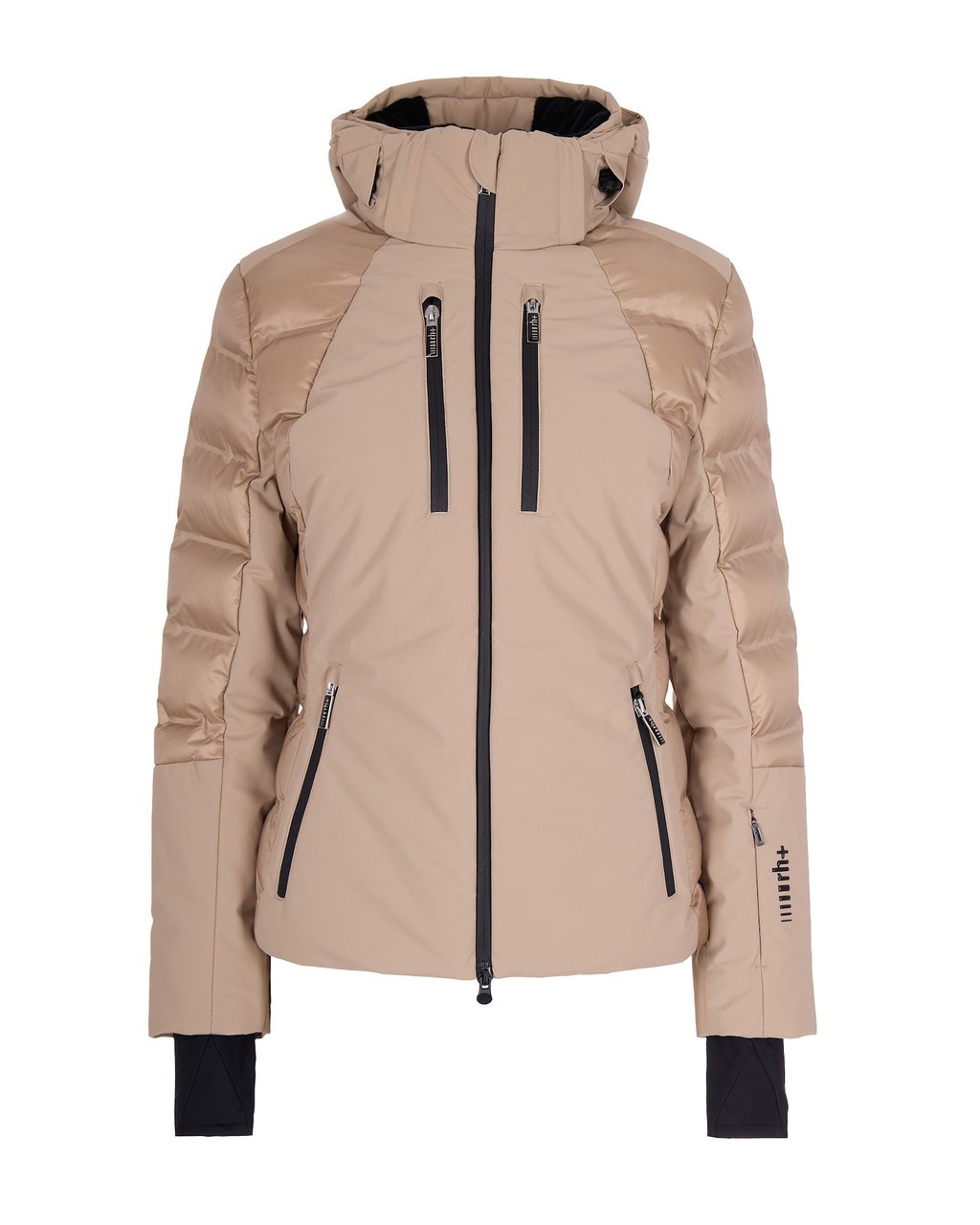 RH+ Adaptive Stretch Padded Jacket with High Collar Roze