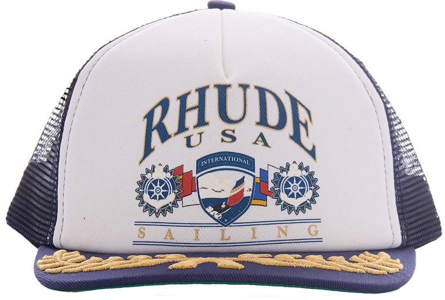 Rhude Hats Blue Wit