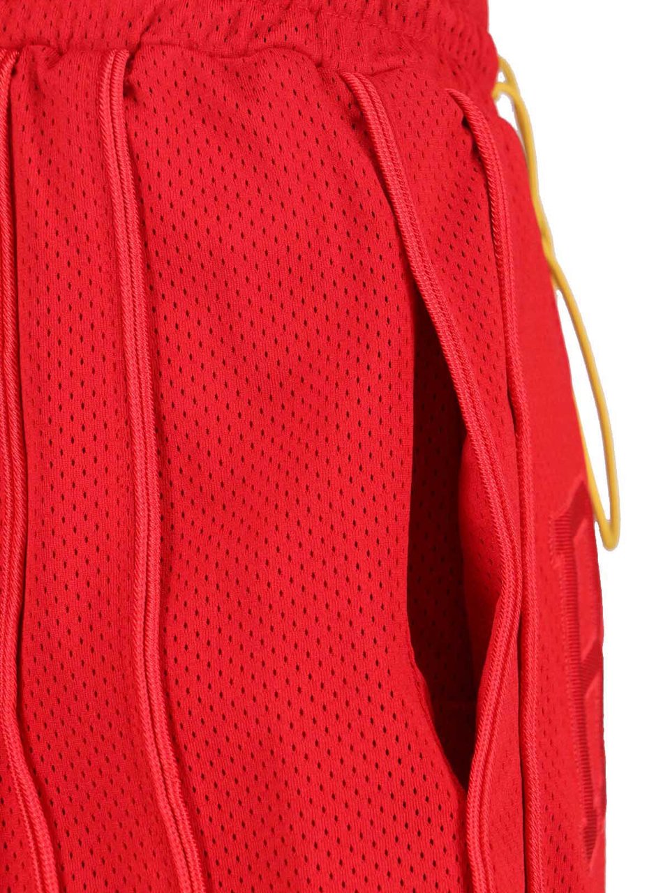 Rhude Red Straight-Leg Shorts With Classic Waistband Rood