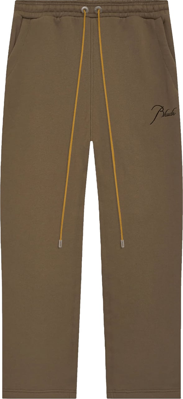 Rhude KLASSIEKE JOGGINGBROEK MOSGROEN / ZWART Taupe