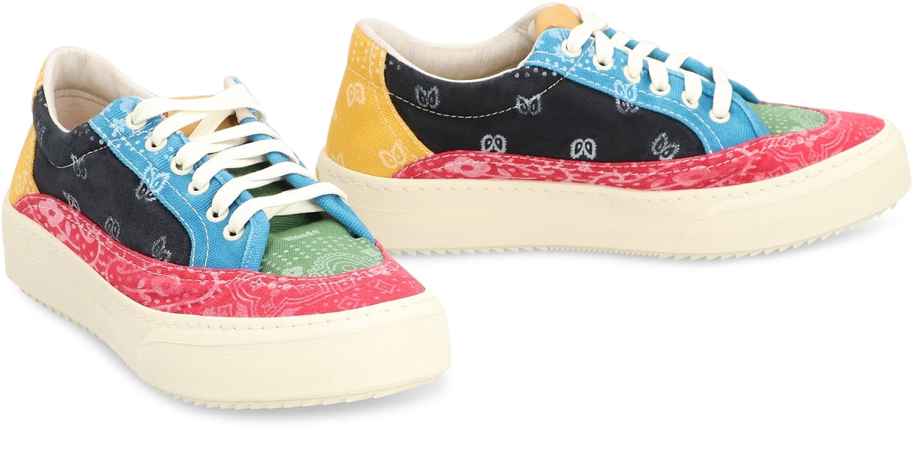 Rhude V2 Bandana low-top sneakers Zwart