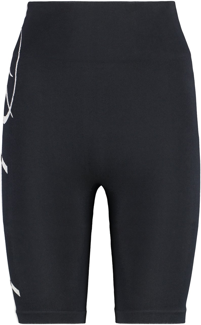 Rhude Logo print shorts Zwart