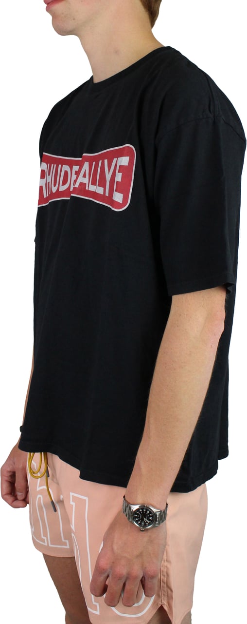 Rhude Rhude Rallye Tee (Zwart) Zwart