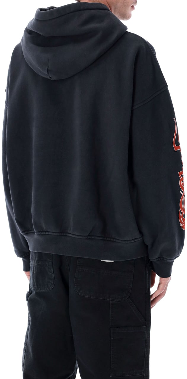 Rhude Mesa Stallion Hoodie Vintage Black Zwart