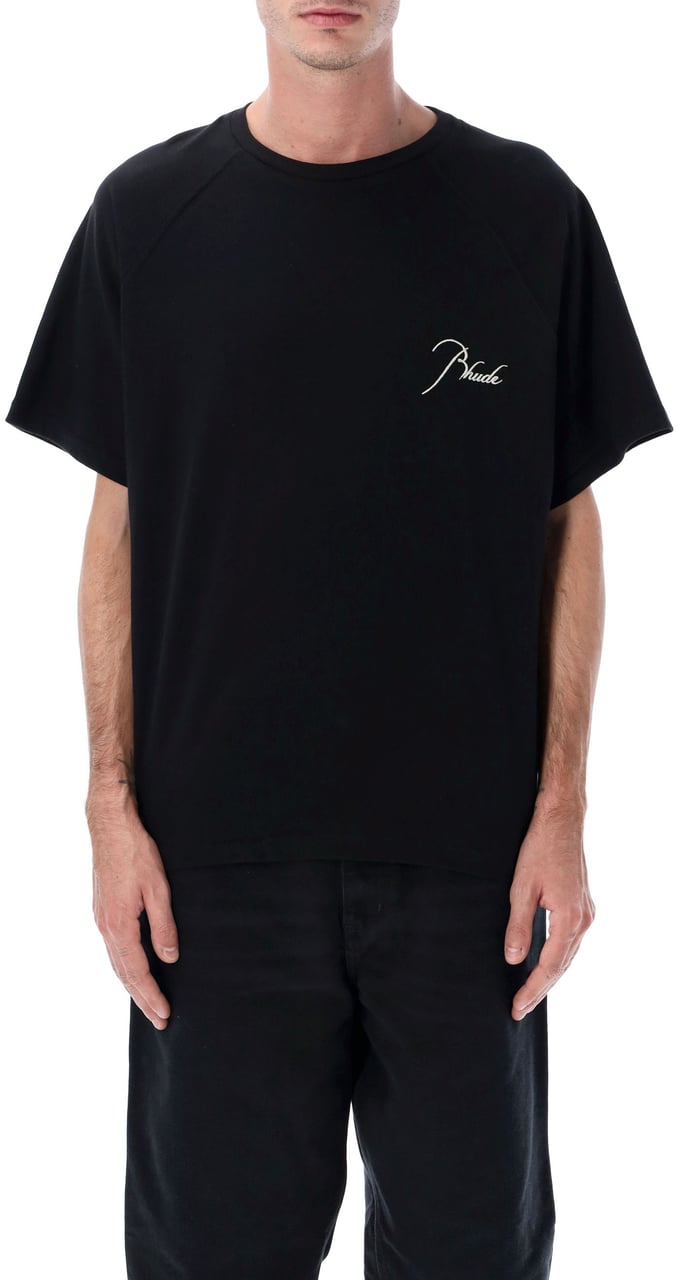Rhude Classique Tee Nero Zwart
