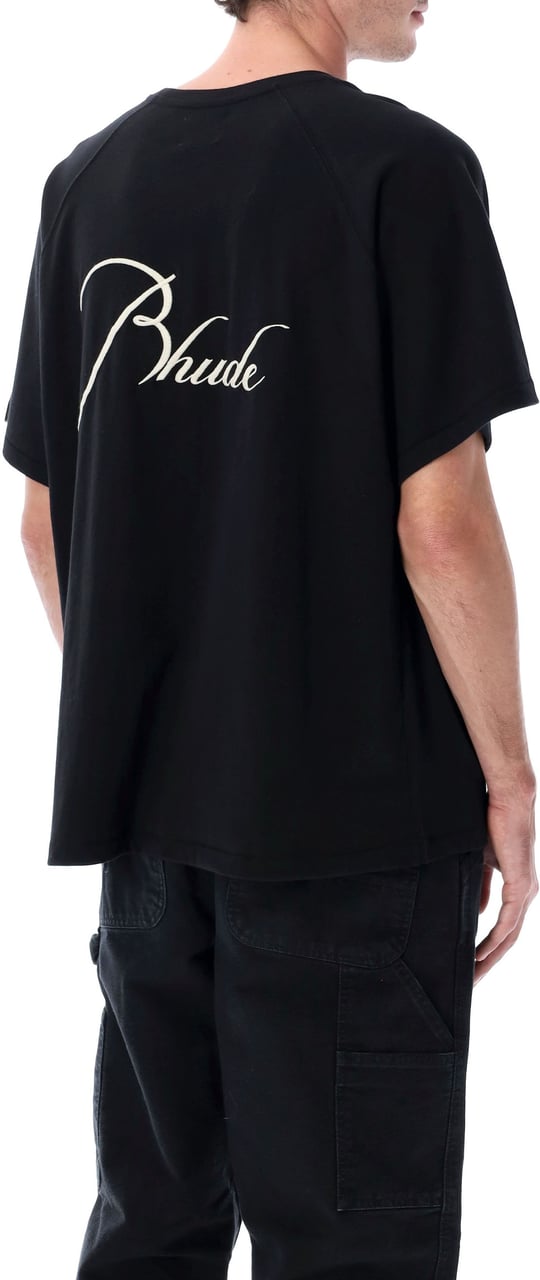 Rhude Classique Tee Nero Zwart
