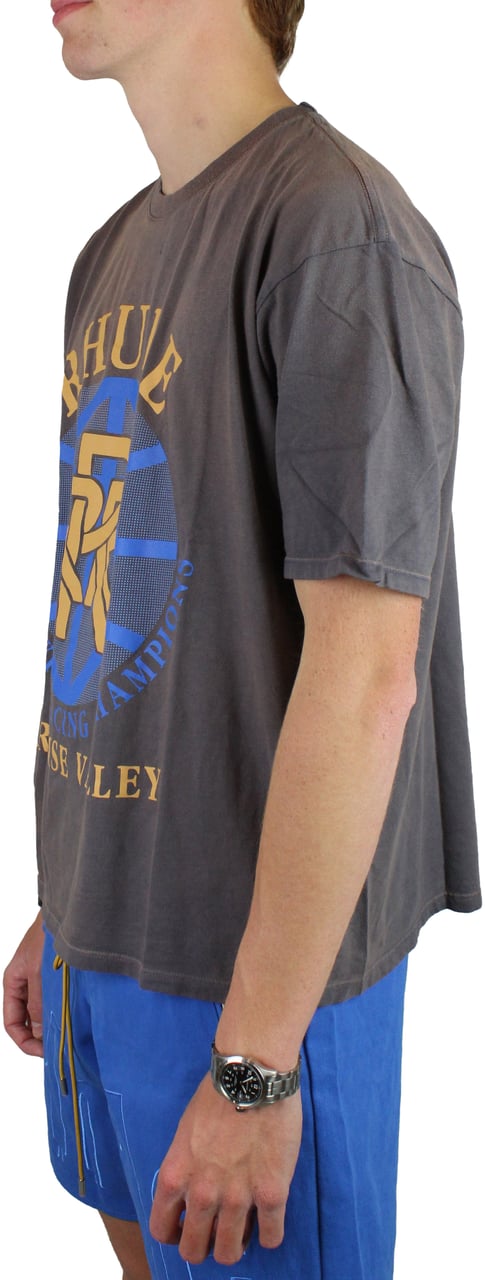 Rhude Rhude Paradise Valley T-shirt (Vintage grijs) Grijs