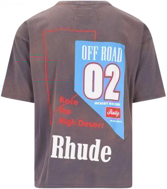 Rhude Rhude 'Off Road' T-shirt (Vintage Grijs) Grijs