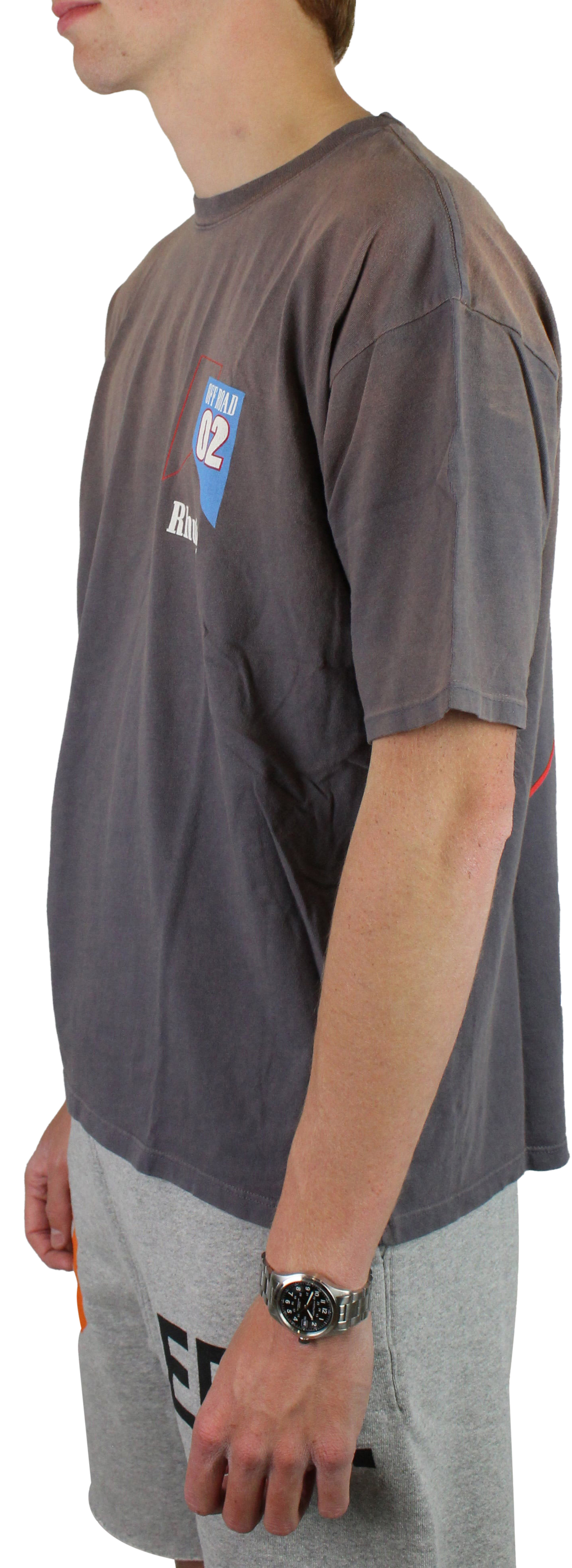 Rhude Rhude 'Off Road' T-shirt (Vintage Grijs) Grijs