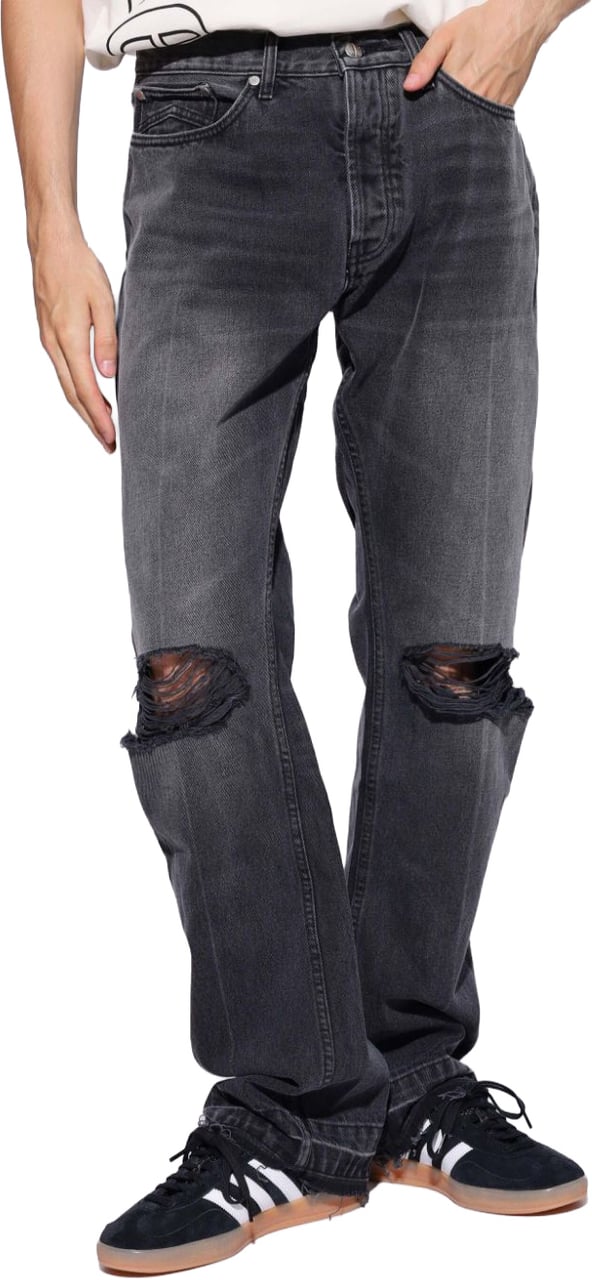 Rhude Jeans Black Donkergrijs