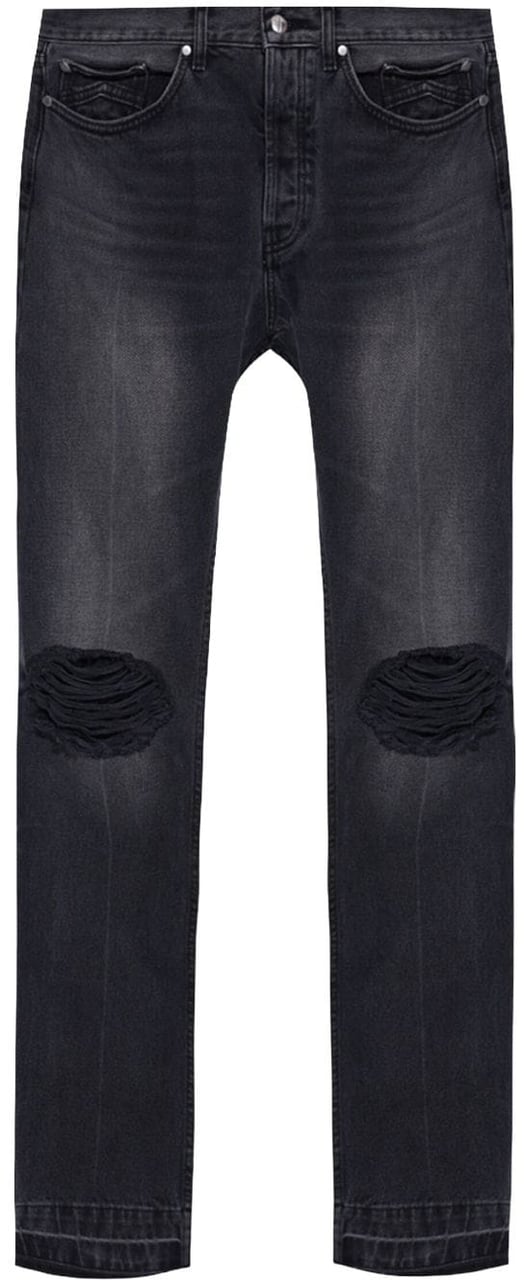Rhude Jeans Black Donkergrijs