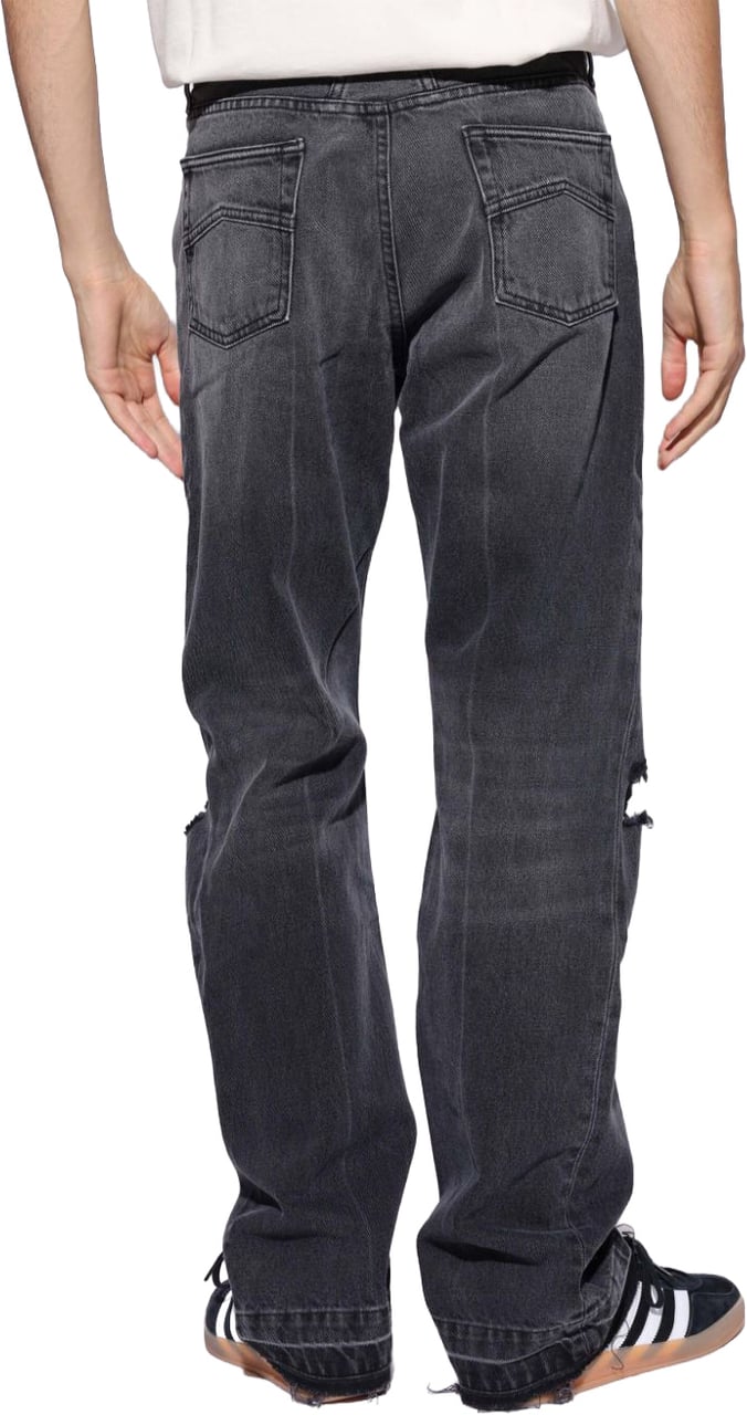 Rhude Jeans Black Donkergrijs