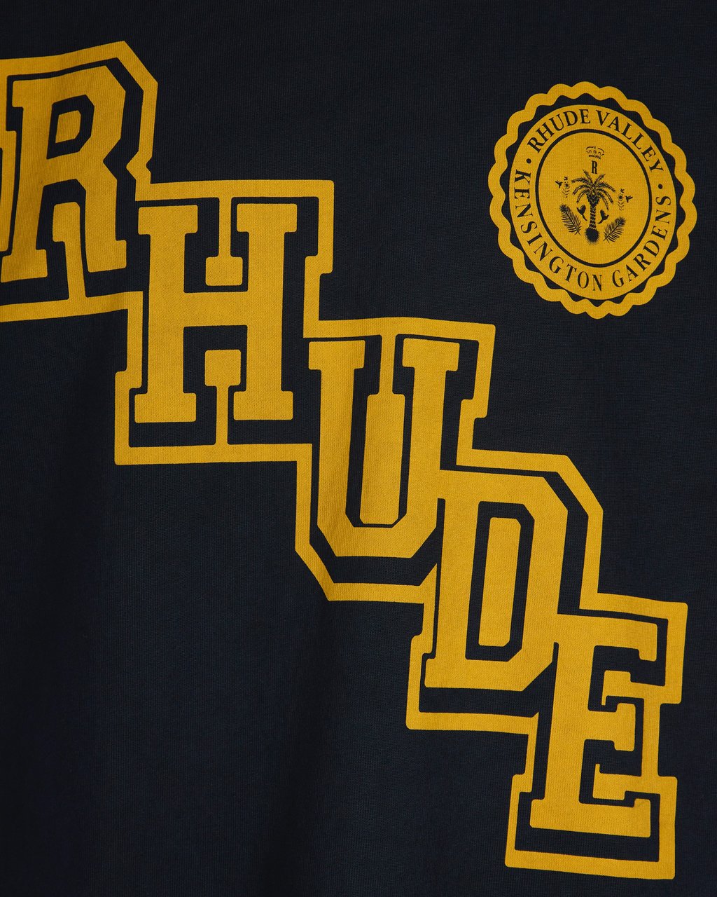 Rhude T-Shirts And Polos Vintage Black Zwart