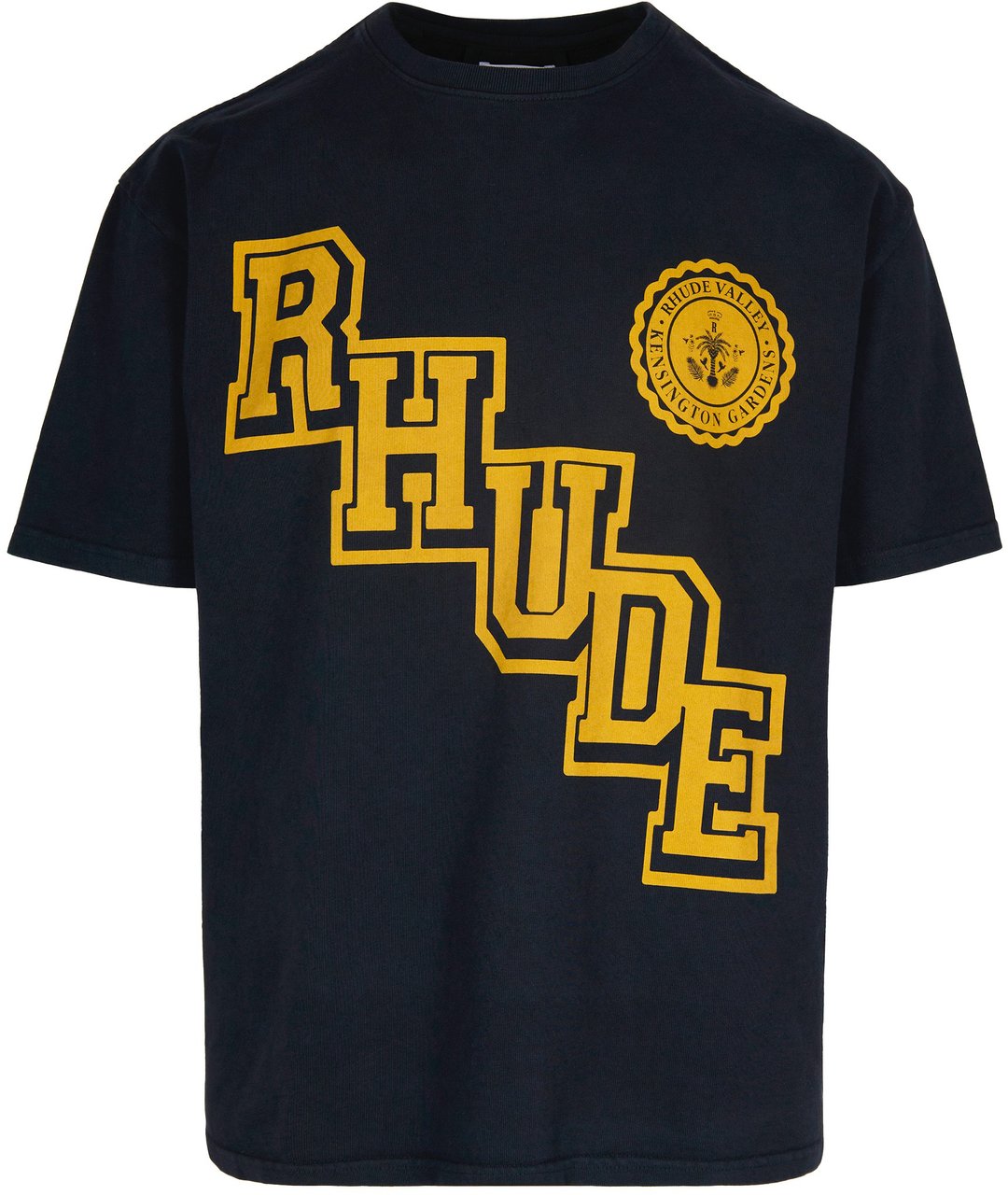 Rhude T-Shirts And Polos Vintage Black Zwart