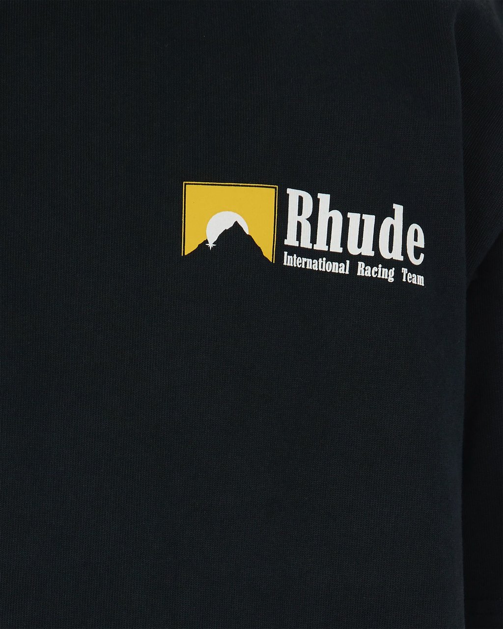 Rhude T-Shirts And Polos Vintage Black Zwart