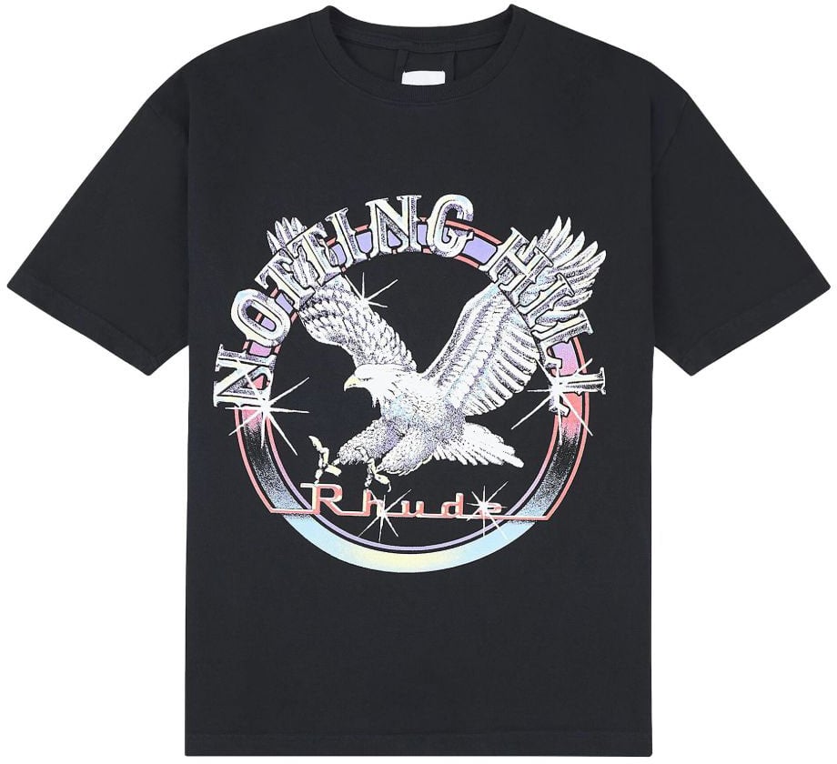 Rhude T-Shirts And Polos Vintage Black Zwart