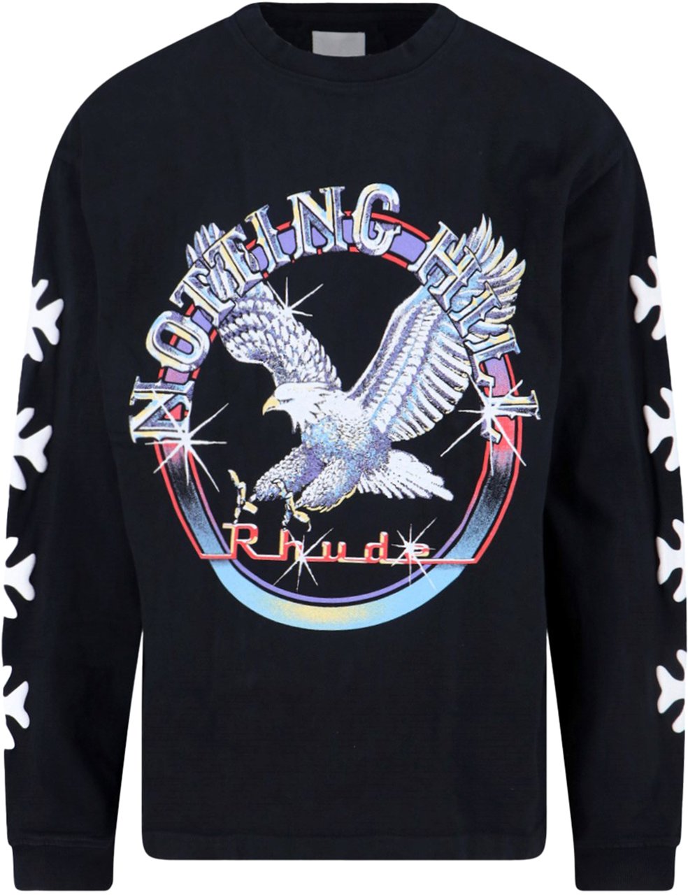 Rhude T-Shirts And Polos Vintage Black Zwart
