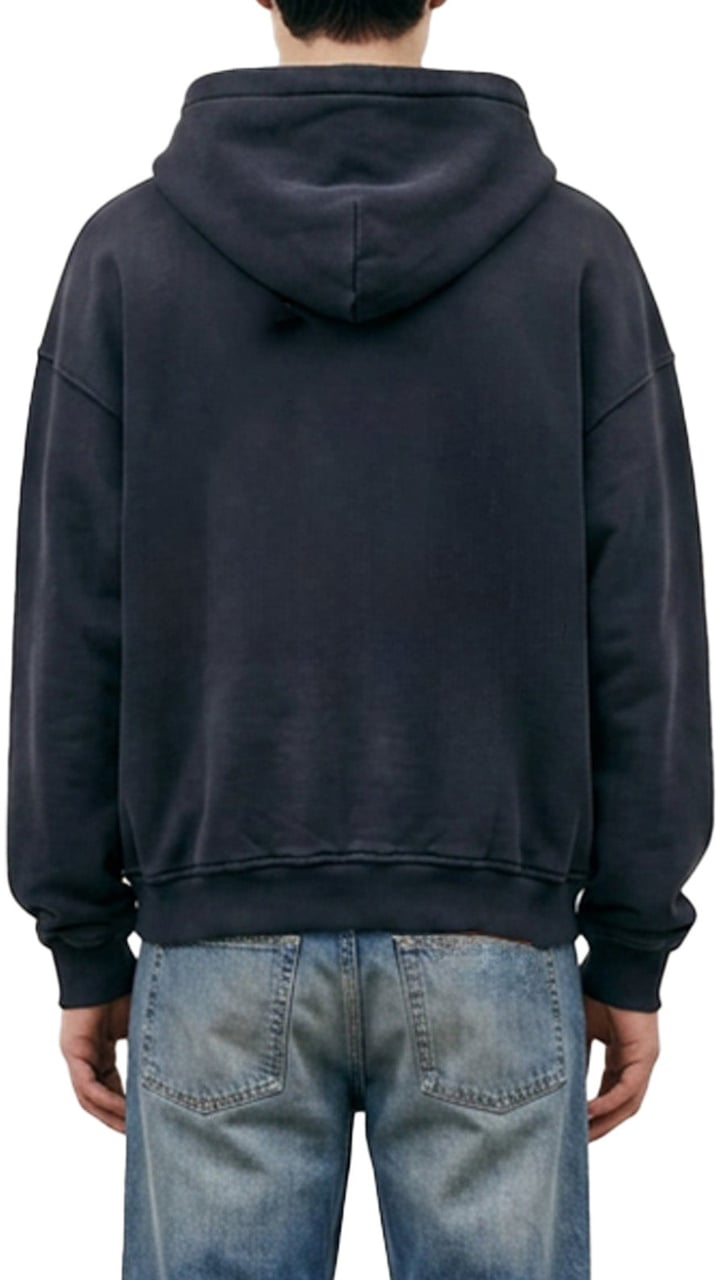 Rhude WINTER 91 RALLYE ZIP-UP HOODIE VINTAGE BLACK / WHITE / BLUE Divers