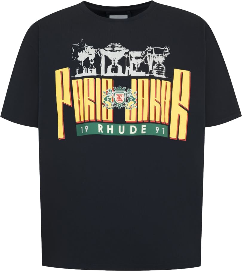 Rhude T-Shirts And Polos Black Zwart