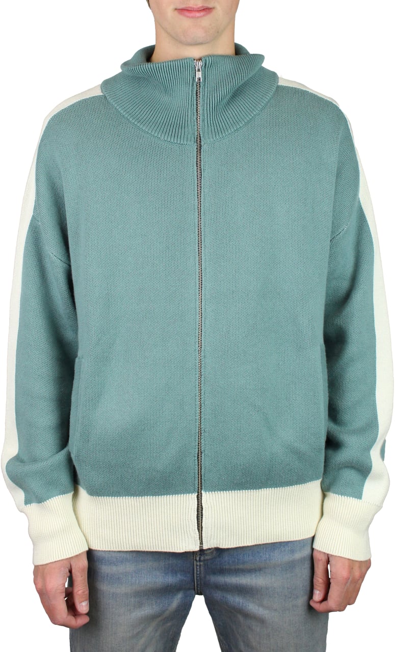 Rhude Rhude Zip-Up Trainingsjack (Blauw/wit) Blauw